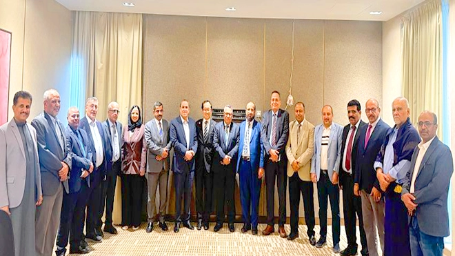 التكتل الوطني يناقش مع السفير الياباني سبل دعم جهود مواجهة التحديات الإنسانية والاقتصادية